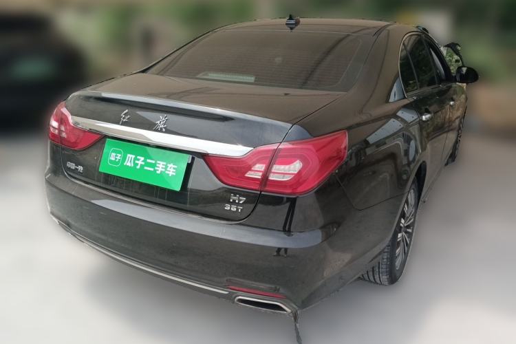 Used Hongqi H7 2017 1.8T Tech Model Rear Right 45 Deg