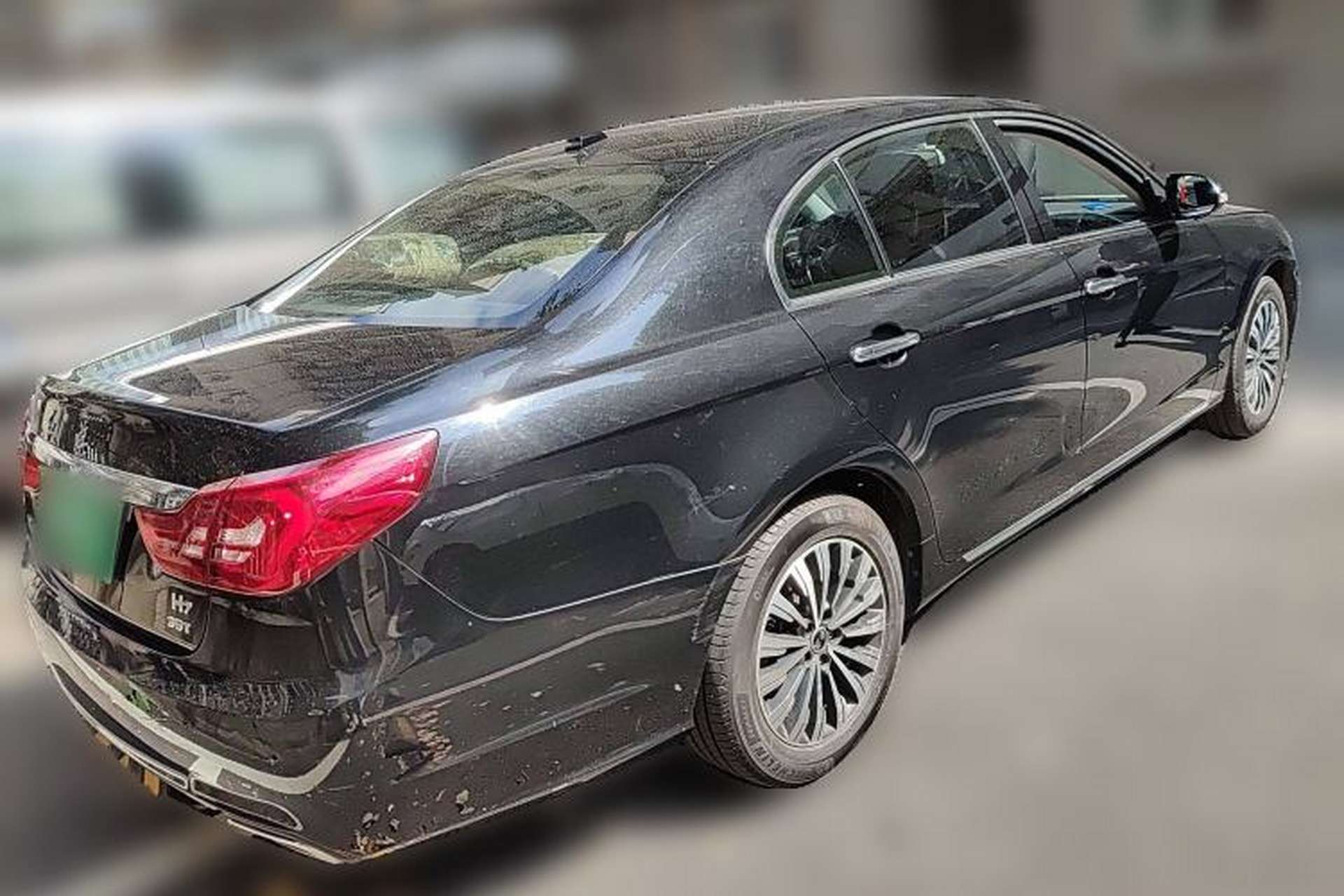Used Hongqi H7 2017 1.8T Tech Model Rear Right 45 Deg