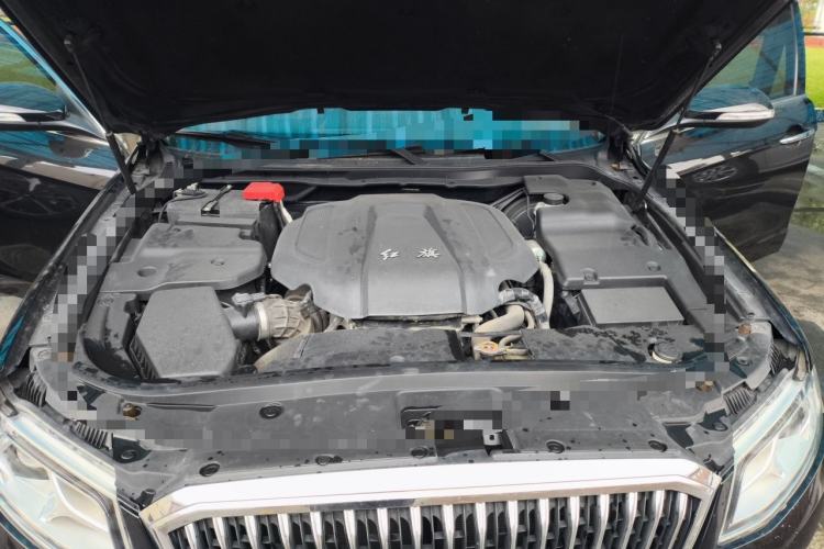 Used Hongqi H7 2018 2.0T Elite Edition Engine Bay
