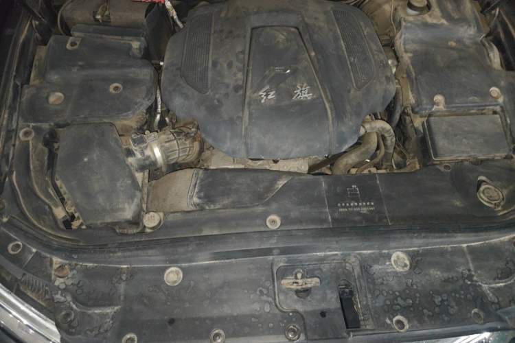 Used Hongqi H7 2018 2.0T Elite Edition Engine Bay