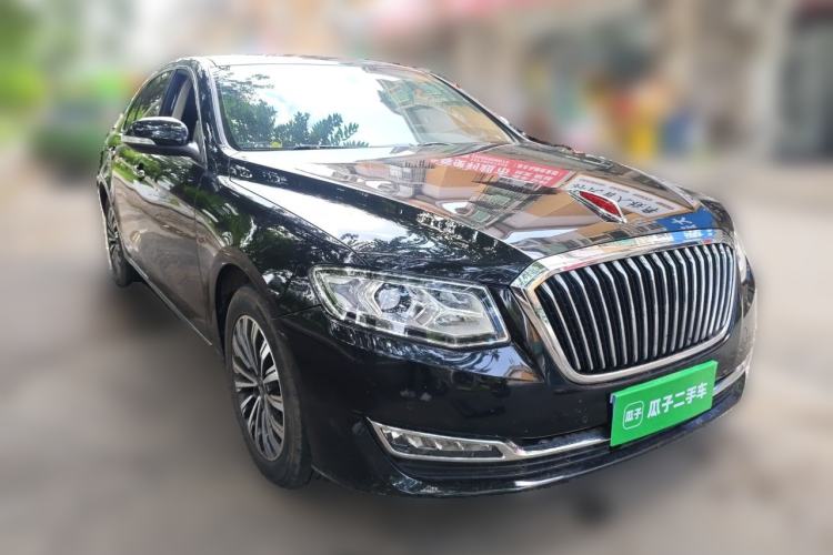 Used Hongqi H7 2018 2.0T Elite Edition Front Right 45 Deg