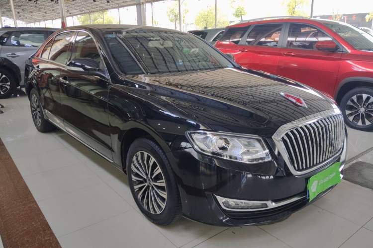 Used Hongqi H7 2018 2.0T Elite Edition Front Right 45 Deg