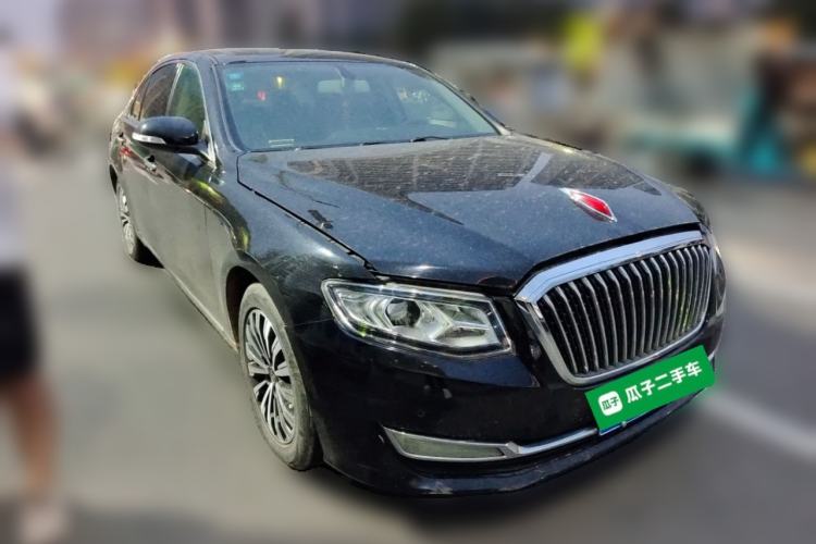Used Hongqi H7 2018 2.0T Elite Edition Front Right 45 Deg