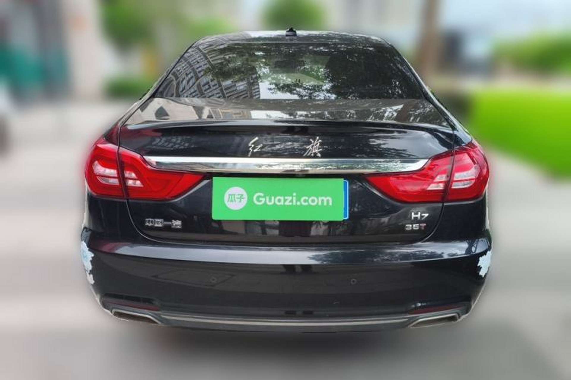 Used Hongqi H7 2018 2.0T Flagship Edition Rear