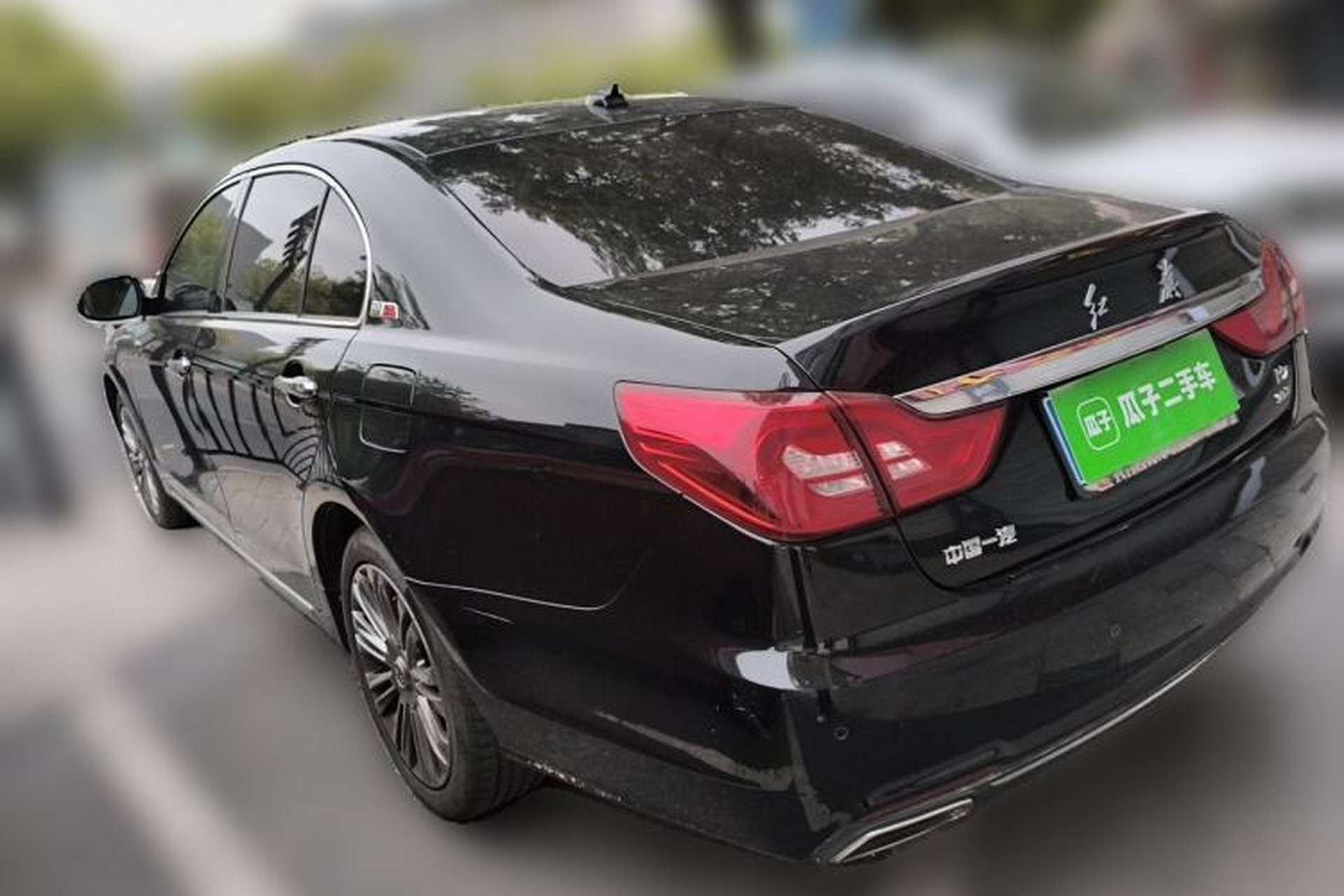 Used Hongqi H7 2018 2.0T 60th Anniversary Edition Rear Left 45 Deg