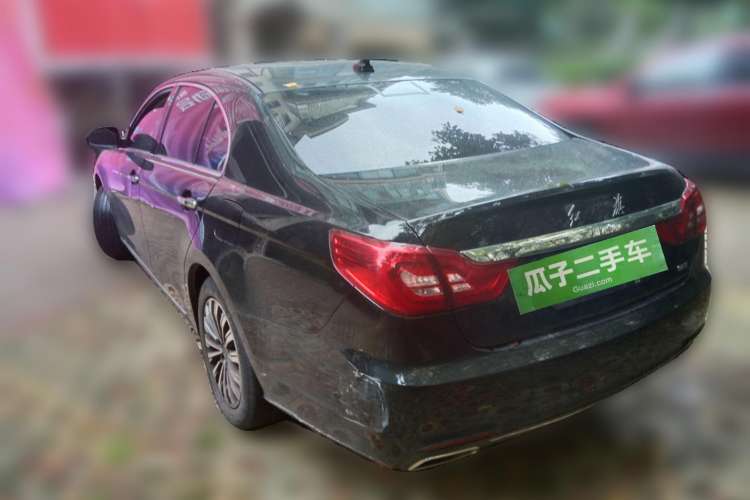 Used Hongqi H7 2018 2.0T Elite Edition Rear Left 45 Deg
