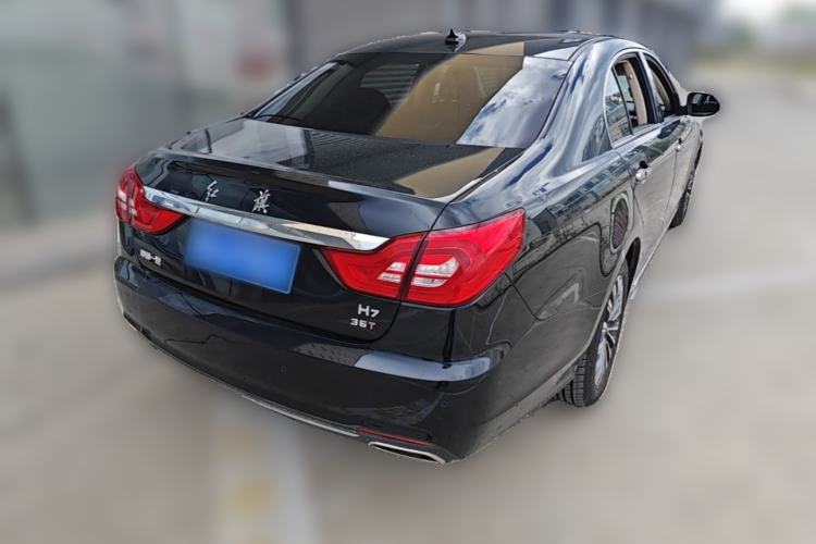 Used Hongqi H7 2018 2.0T Flagship Edition Rear Right 45 Deg