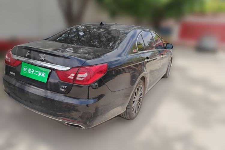 Used Hongqi H7 2018 2.0T Flagship Edition Rear Right 45 Deg