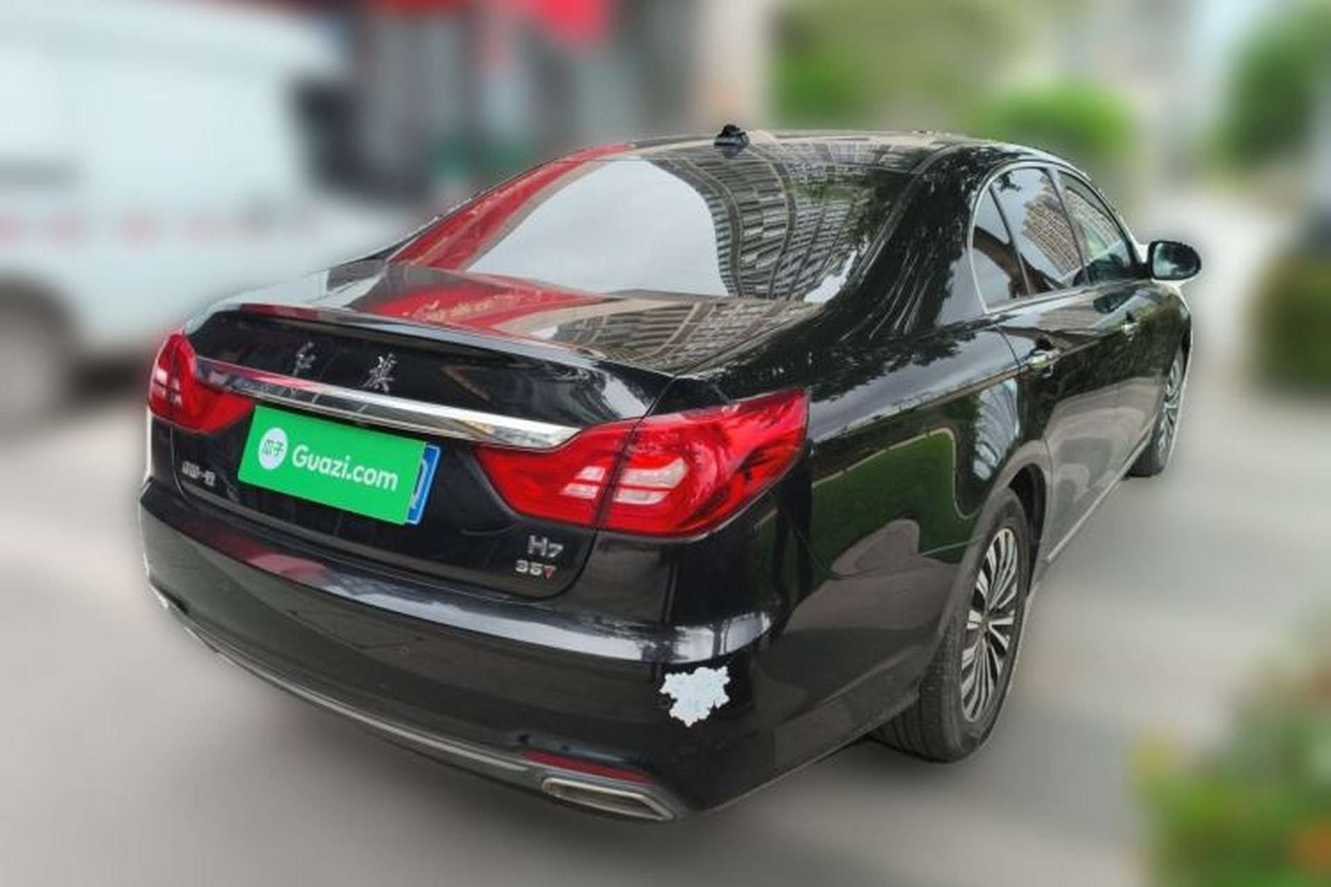 Used Hongqi H7 2018 2.0T Flagship Edition Rear Right 45 Deg