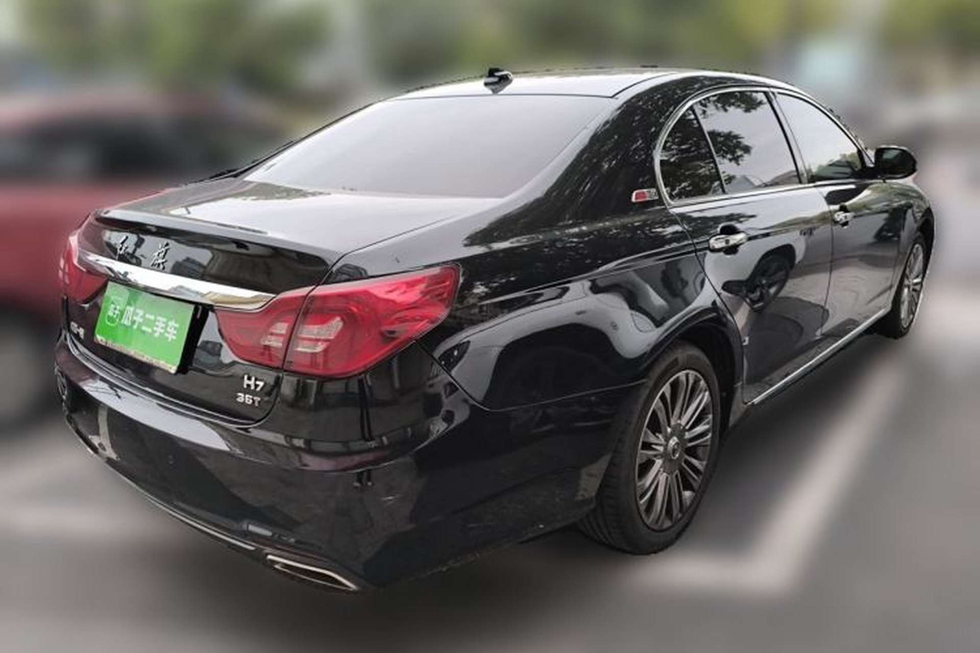 Used Hongqi H7 2018 2.0T 60th Anniversary Edition Rear Right 45 Deg
