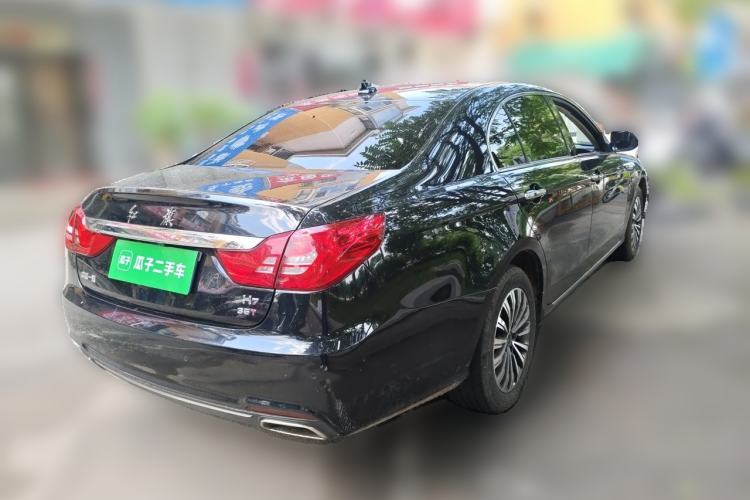 Used Hongqi H7 2018 2.0T Elite Edition Rear Right 45 Deg