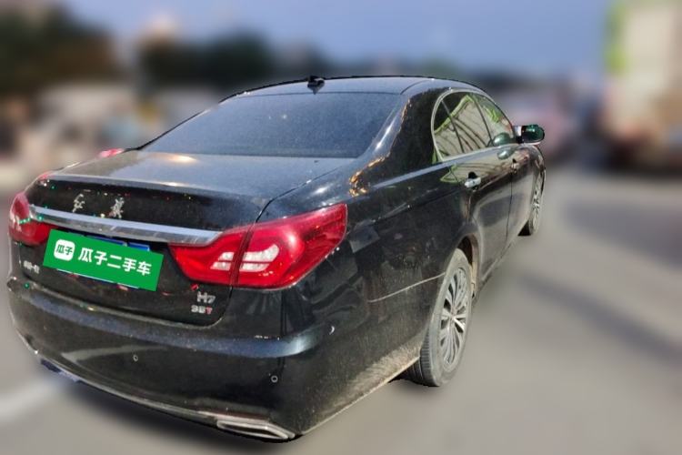 Used Hongqi H7 2018 2.0T Elite Edition Rear Right 45 Deg