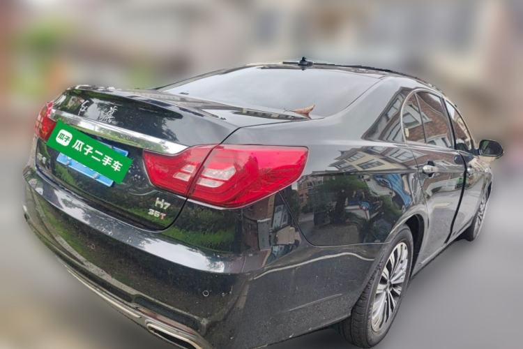 Used Hongqi H7 2018 2.0T Elite Edition Rear Right 45 Deg