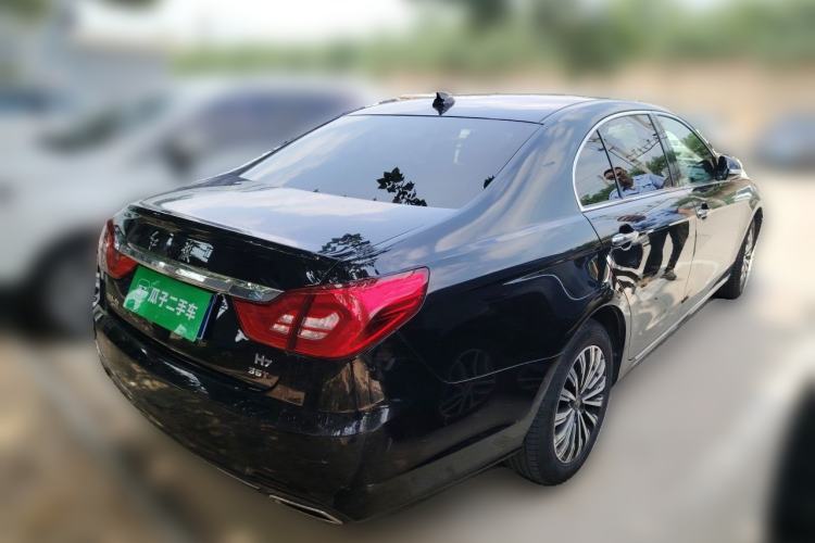 Used Hongqi H7 2018 2.0T Elite Edition Rear Right 45 Deg