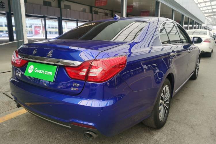 Used Hongqi H7 2018 2.0T Flagship Edition Rear Right 45 Deg