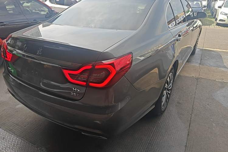 Used Hongqi H7 2018 2.0T Flagship Edition Rear Right 45 Deg