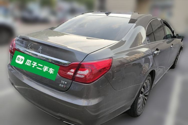 Used Hongqi H7 2018 2.0T Flagship Edition Rear Right 45 Deg