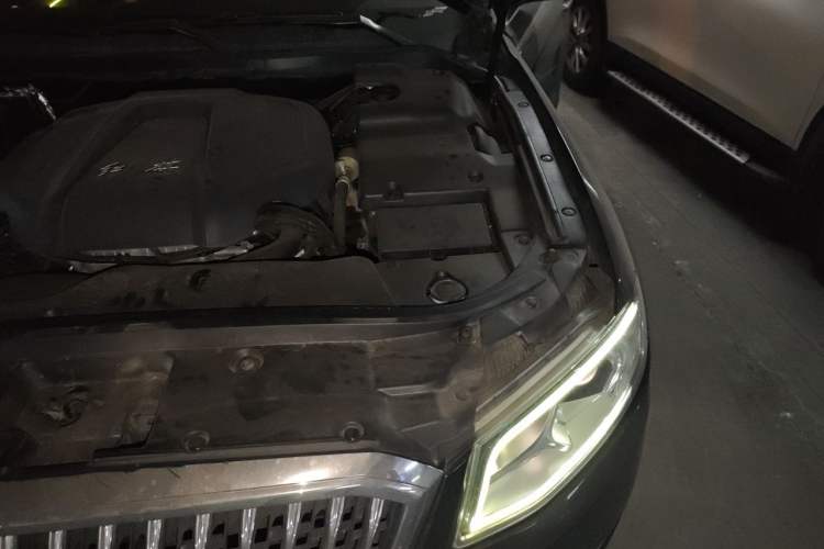 Used Hongqi H7 2019 2.0T Flagship Edition Engine Bay Left