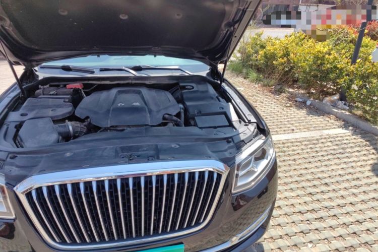 Used Hongqi H7 2019 2.0T Elite Edition Engine Bay Left