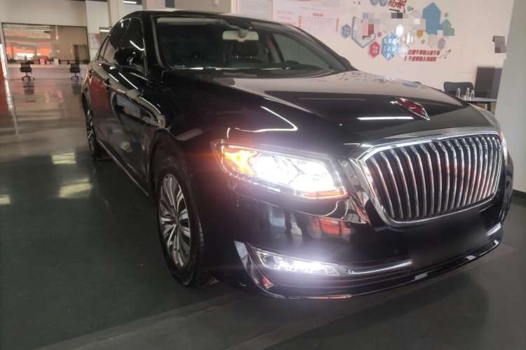 Used Hongqi H7 2019 2.0T Flagship Edition Front Right 45 Deg