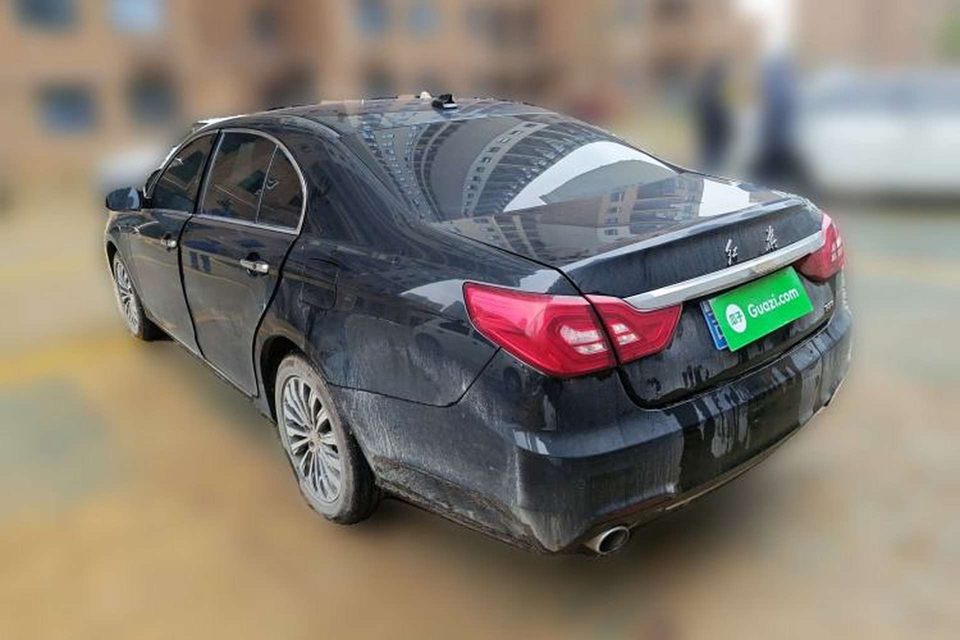 Used Hongqi H7 2019 2.0T Flagship Edition Rear Left 45 Deg