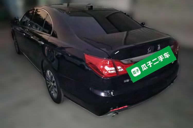 Used Hongqi H7 2019 2.0T Flagship Edition Rear Left 45 Deg