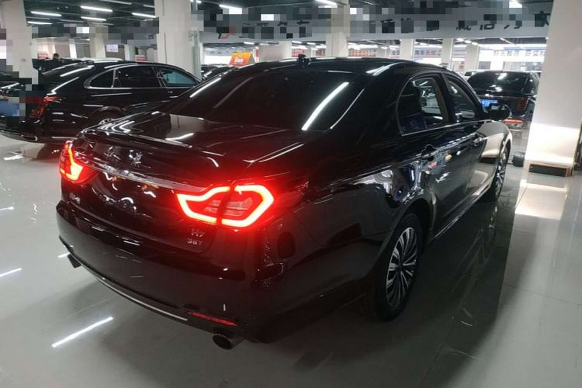 Used Hongqi H7 2019 2.0T Elite Edition Rear Right 45 Deg
