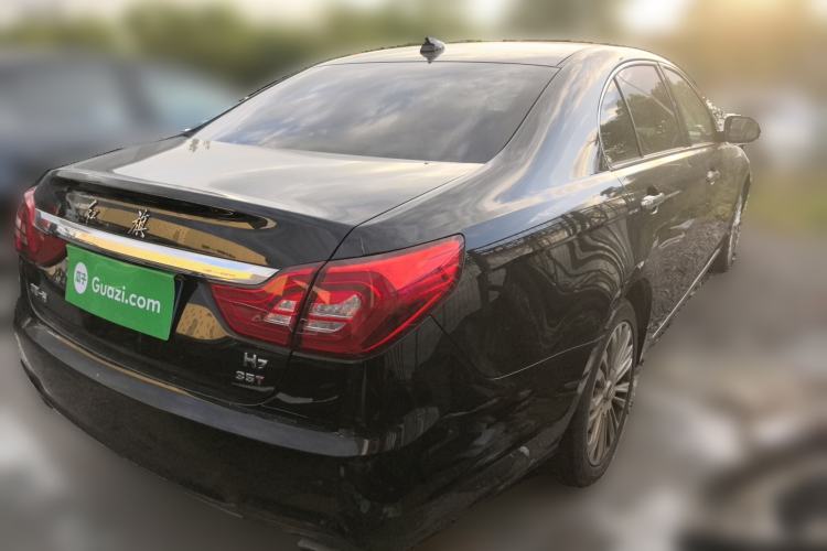 Used Hongqi H7 2019 2.0T Flagship Edition Rear Right 45 Deg