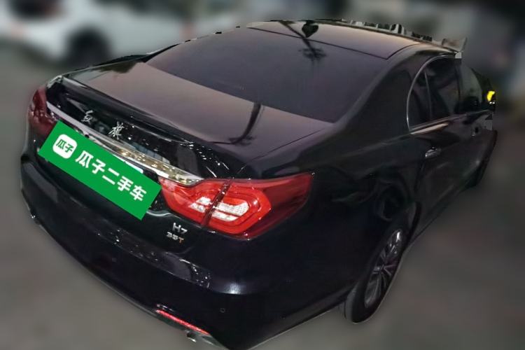 Used Hongqi H7 2019 2.0T Flagship Edition Rear Right 45 Deg