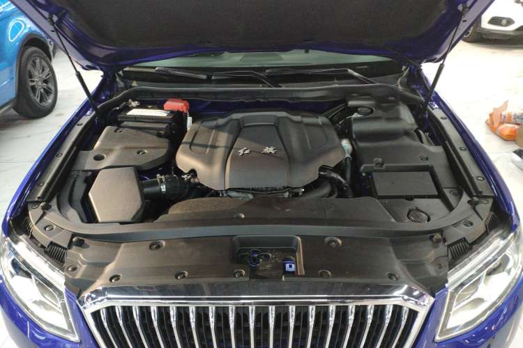 Used Hongqi H7 2019 2.0T Flagship Edition Engine Bay