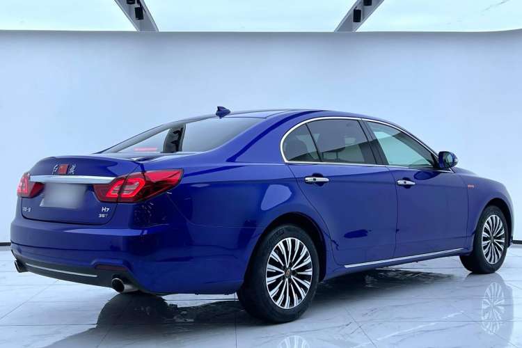 Used Hongqi H7 2019 2.0T Flagship Edition Rear Right 45 Deg