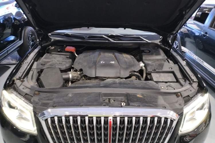 Used Hongqi H7 2021 2.0T Elite Edition Engine Bay