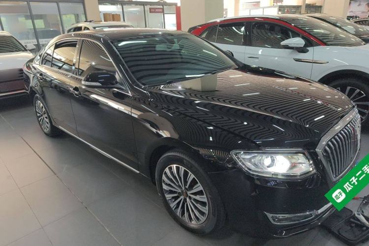 Used Hongqi H7 2021 2.0T Elite Edition Front Right 45 Deg