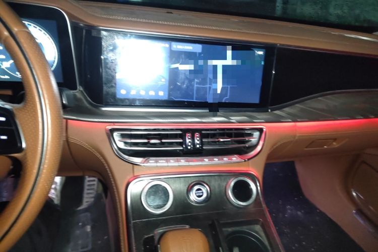 Used Hongqi H9 2023 2.0T Smart Connect Flagship Edition Audio And AC Panel