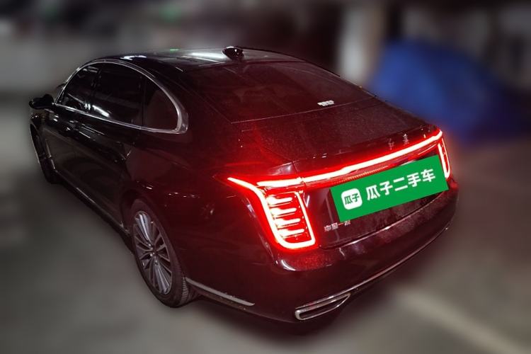 Used Hongqi H9 2020 2.0T Smart Connect Flagship Edition Rear Left 45 Deg