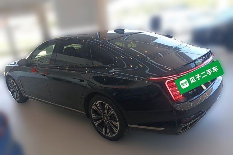 Used Hongqi H9 2024 2.0T Qichang Private Enjoyment Luxury Edition Rear Left 45 Deg