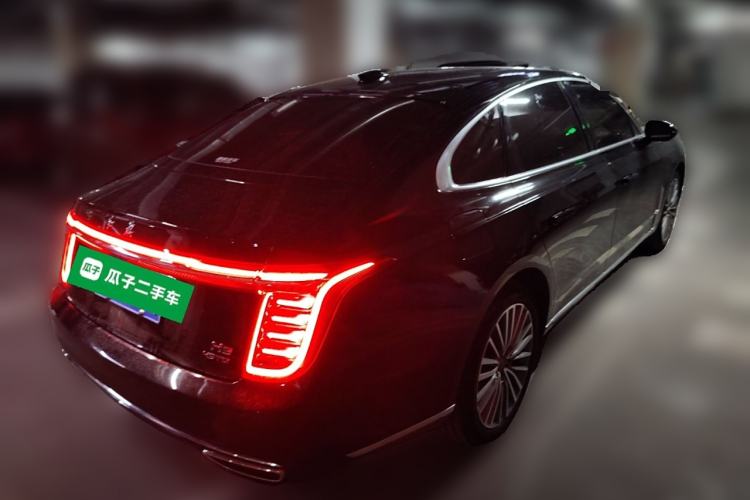 Used Hongqi H9 2020 2.0T Smart Connect Flagship Edition Rear Right 45 Deg
