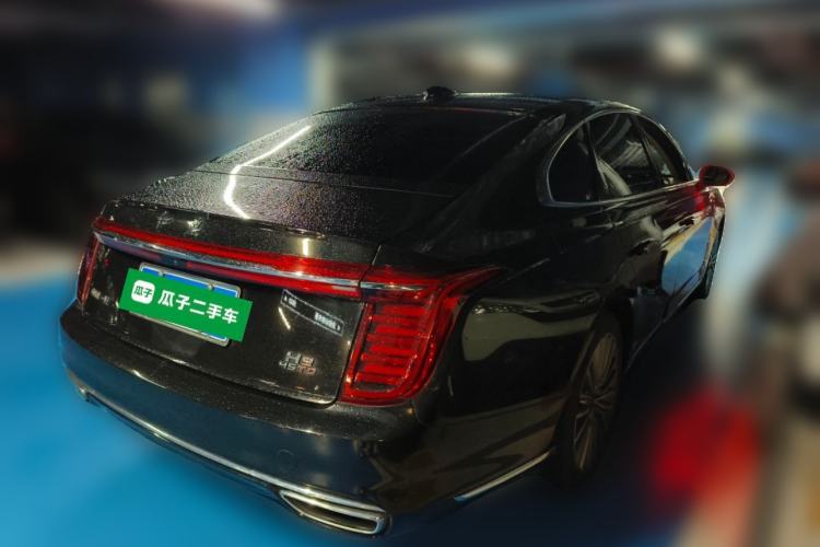 Used Hongqi H9 2020 2.0T Smart Connect Flagship Edition Rear Right 45 Deg