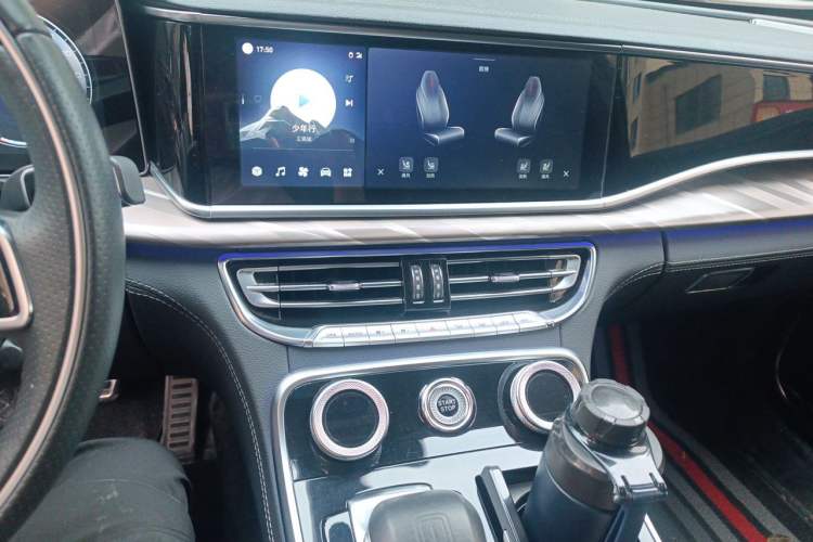 Used Hongqi H9 2020 2.0T Smart Connect Flagship Edition Audio And AC Panel