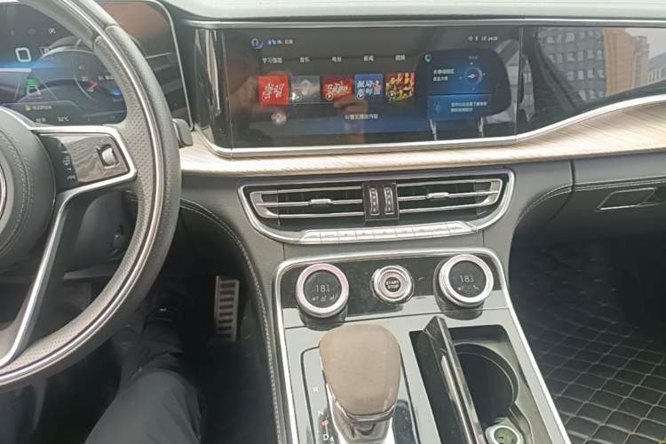Used Hongqi H9 2020 3.0T Smart Connect Flagship Edition Audio And AC Panel