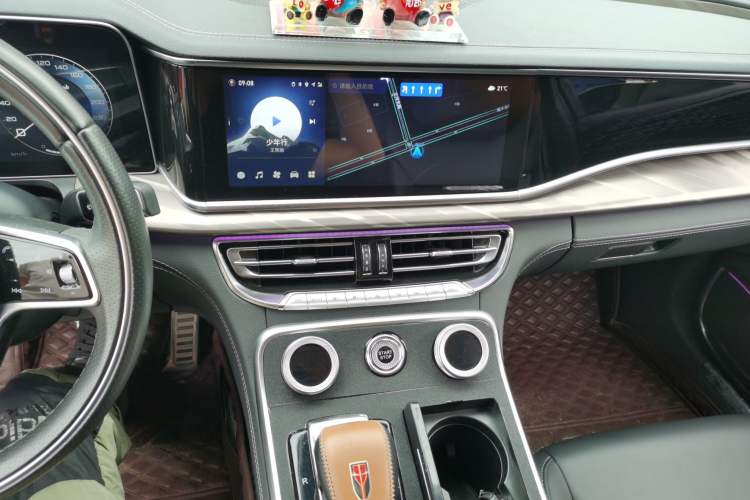 Used Hongqi H9 2020 2.0T Smart Connect Flagship Edition Audio And AC Panel