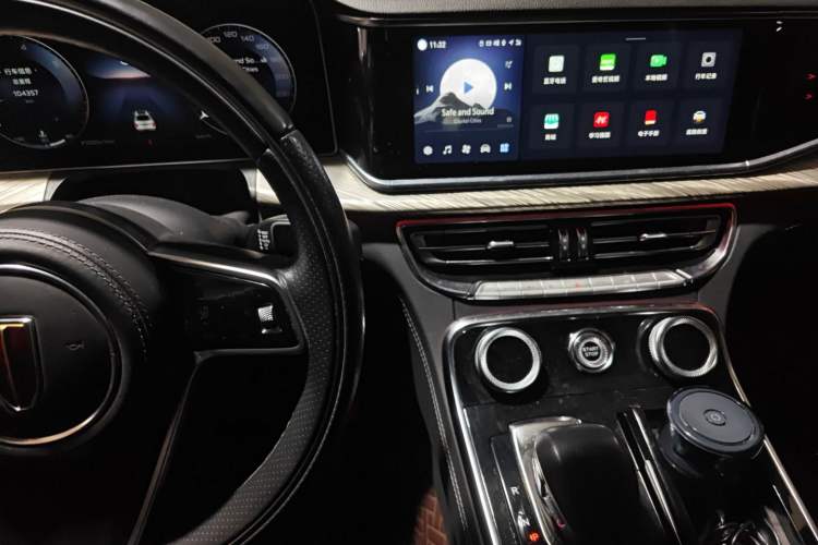 Used Hongqi H9 2020 3.0T Smart Connect Flagship Edition Audio And AC Panel