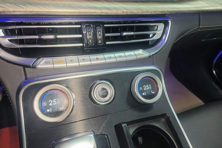 Used Hongqi H9 2020 3.0T Smart Connect Flagship Edition Audio And AC Panel