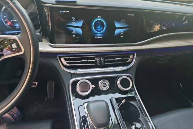 Used Hongqi H9 2020 3.0T Smart Connect Flagship Four-Seat Version Audio And AC Panel