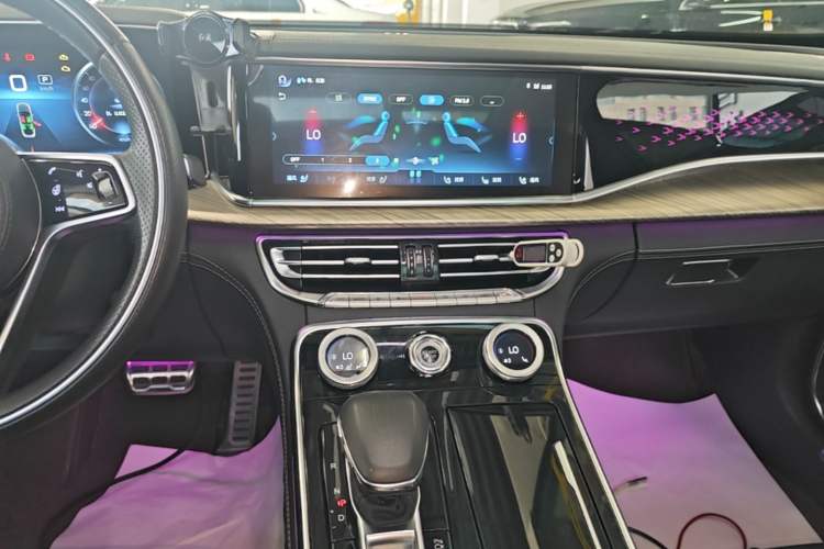 Used Hongqi H9 2020 3.0T Smart Connect Flagship Four-Seat Version Audio And AC Panel