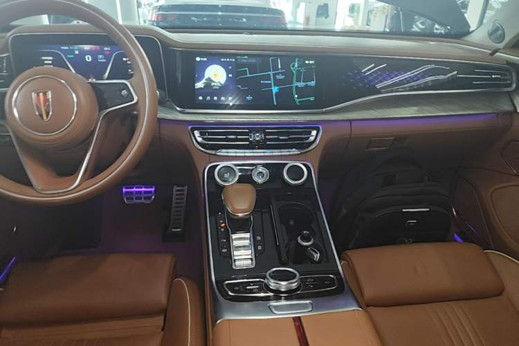 Used Hongqi H9 2020 2.0T Smart Connect Flagship Edition Audio And AC Panel