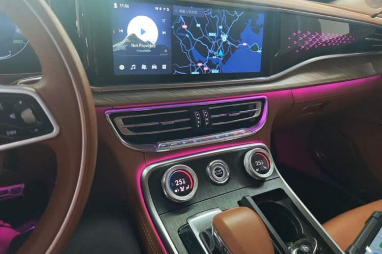 Used Hongqi H9 2020 3.0T Smart Connect Flagship Edition Audio And AC Panel