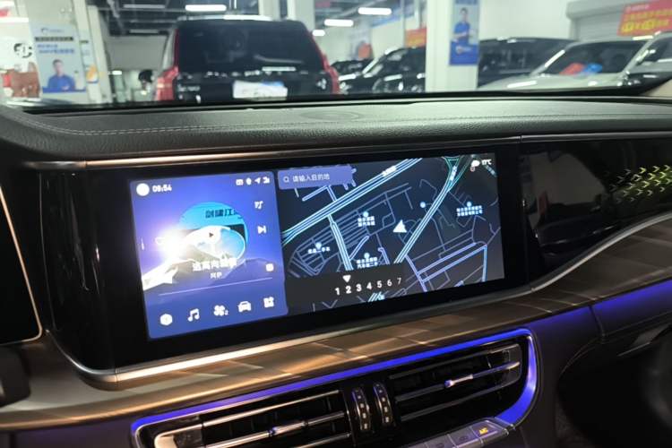 Used Hongqi H9 2020 2.0T Smart Connect Flagship Edition Audio And AC Panel