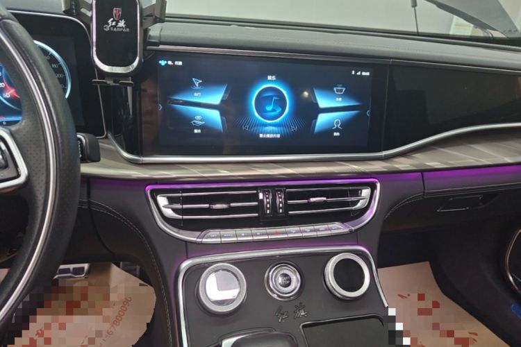 Used Hongqi H9 2020 2.0T Smart Connect Flagship Edition Audio And AC Panel