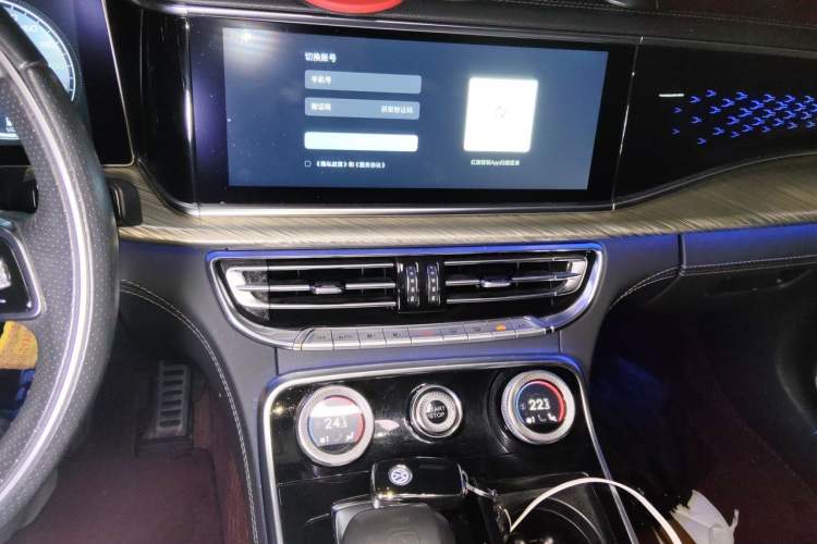 Used Hongqi H9 2020 Revised Version 2.0T Smart Connect Flagship Edition Audio And AC Panel